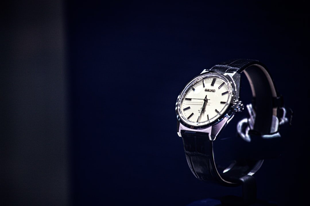 luxury watch on wrist
