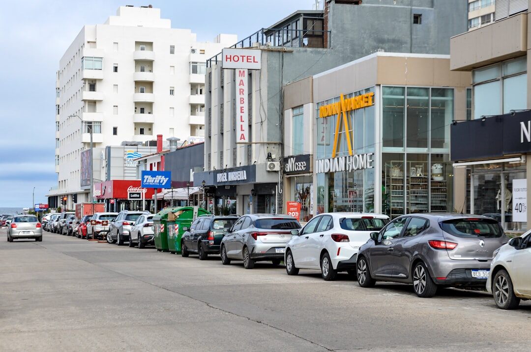 Modern boutique storefront facade near La Barra, Punta del Este